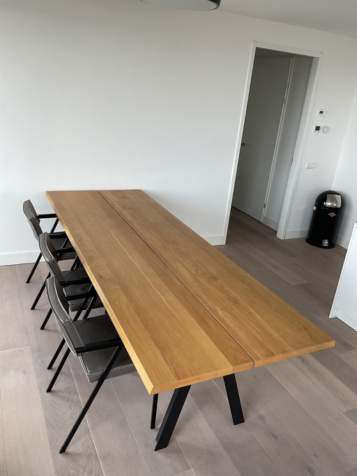 Eikenhouten eettafel 