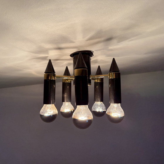 Image 1 of Vintage Schmitz Leuchten Ceiling Lamp, 1970s Germany