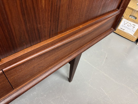 Image 1 of Skandinavisches Mid-Century-Design-Highboard, zugeschrieben E.W. Bach für Sejling Skabe, Dänemark, 1960er Jahre