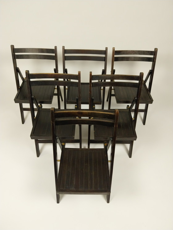 Image 1 of 6 x Ikea "Klapp" folding chair, 1992