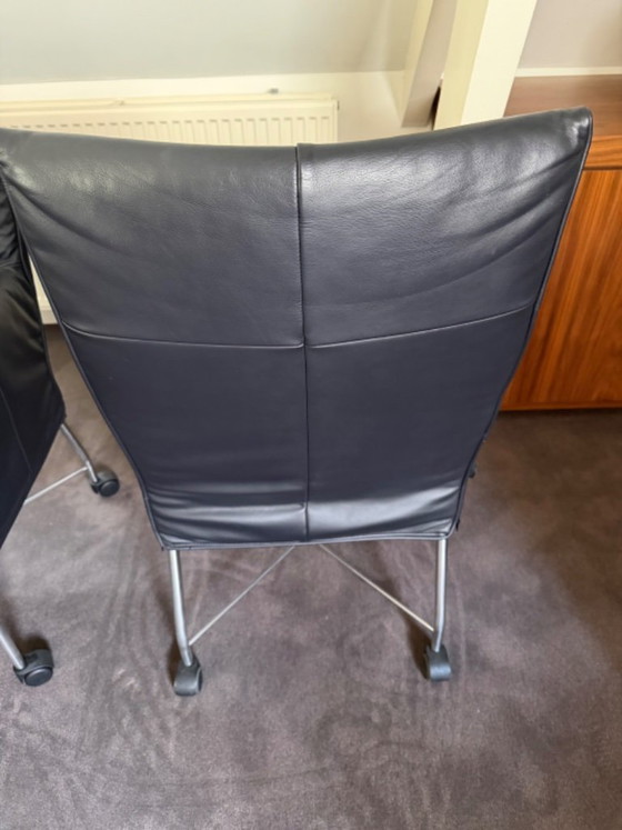 Image 1 of Montis Chaplin black dining chair 16 pieces