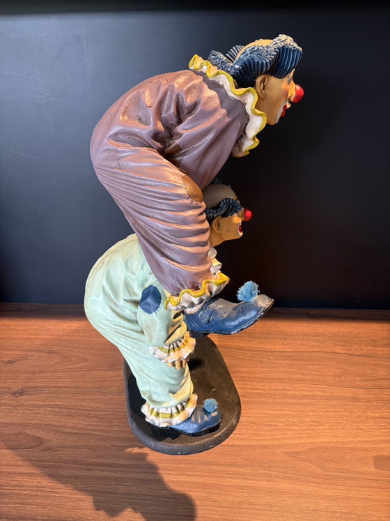 Image 1 of Vintage Clown Statue 1990s (Design Jun Asilo)