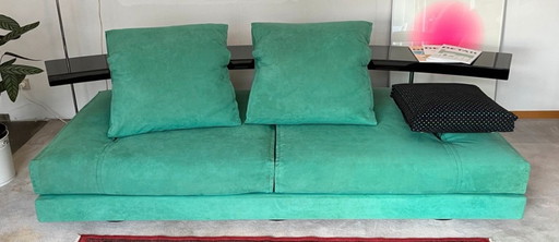 Vintage Sofa Saporiti Italia Avedon Postmodern 80s 90s Couch
