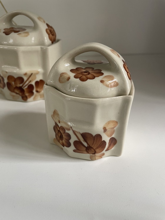 Image 1 of Beurrier des années 70, céramique polonaise