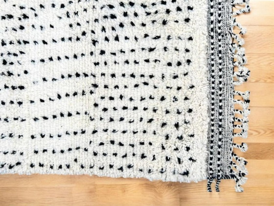 Image 1 of Tapis Beni Ouarain en laine authentique 250cmx200cm