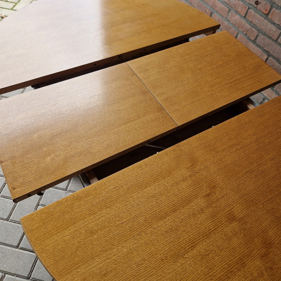 Image 1 of Danish extendable dining table round dining table