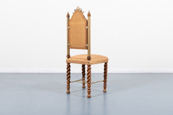 Image 1 of Unieke stoel uit het Midden-Oosten, jaren 60.