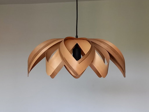 Makeristo Hanging Lamp - Satin Walnut