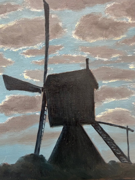 Image 1 of Dolman.A – Moonlit Night, Painting, Netherlands