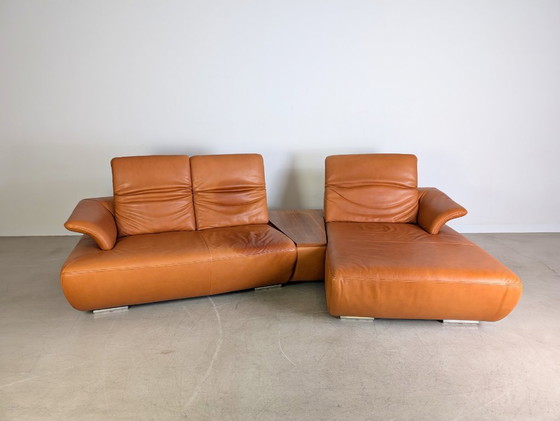Image 1 of Original Koinor Avanti Sofa Couch aniline leather cognac design