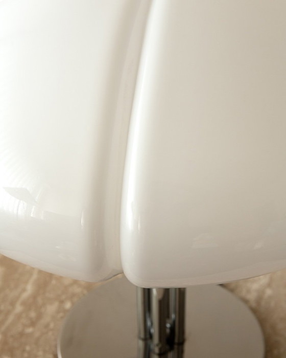 Quadrifoglio Table Lamp by Ufficio Progetti for Harvey Guzzini, Italy, 1970s – iGuzzini, Chrome (photo 5 of 14)