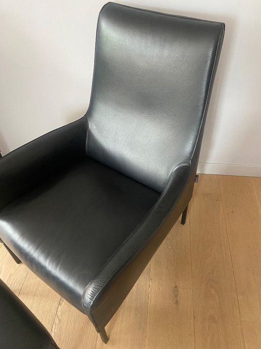 Chair with footstool