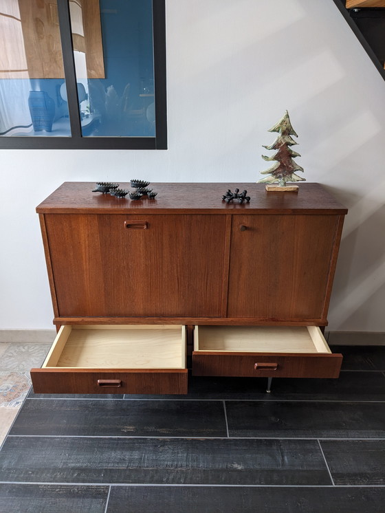 Image 1 of Vintage Scandinavian design bar cabinet