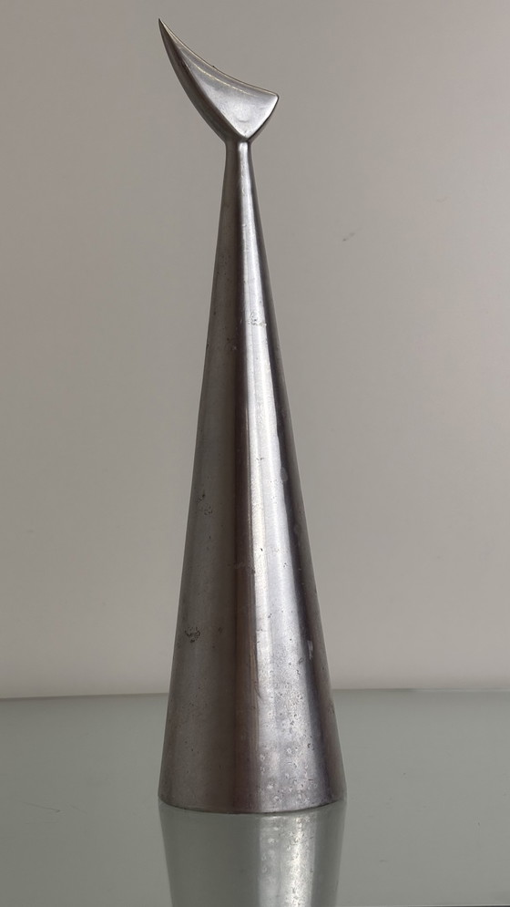 Image 1 of Ikea Knut Marianne Hagberg design oggetto d'arte in alluminio