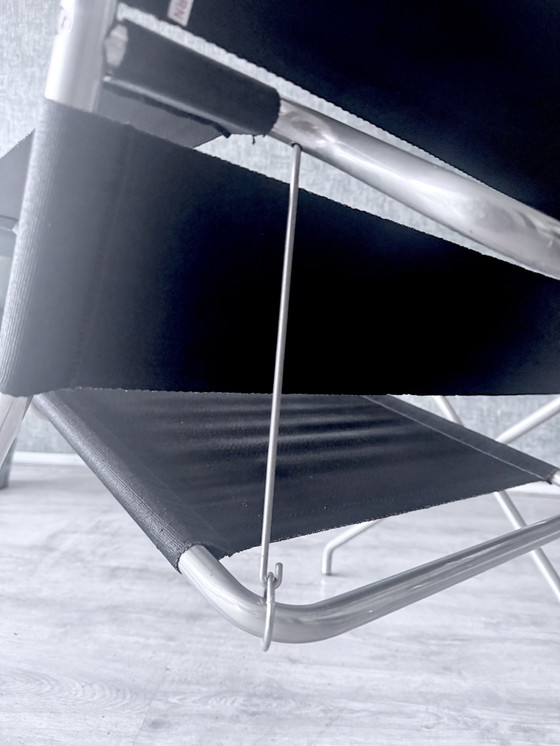 Image 1 of Fauteuil lounge Tecta D4 vintage de Marcel Breuer — Original Eisengarn, années 1970/1980