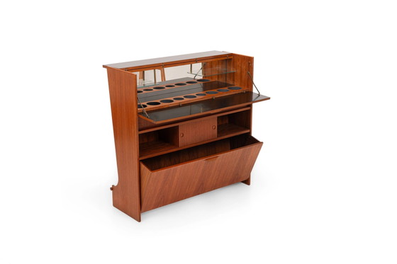 Mueble Bar SK661 y Taburetes de Bar de Johannes Andersen para Skaaning & Son años 60 – Andersen (Johannes) (photo 2 of 23)