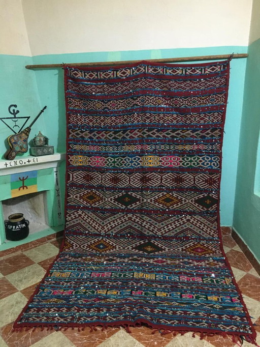 Grand Vintage Boujad, Berber Rug 5MX2.5
