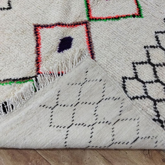 Image 1 of Vintage Berber Rug – Vintage Berber Tapijt | Handmade Moroccan | 243×143 cm