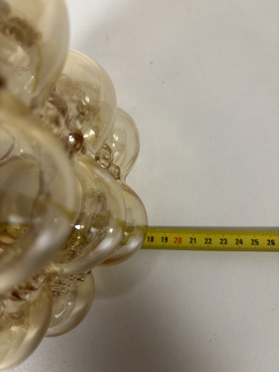 Image 1 of Exklusive Limburg Helena Tynell Bubble Lampe aus goldfarbenem Glas