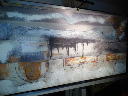 Schilderij/acryl op canvas - by Pieter Lessing