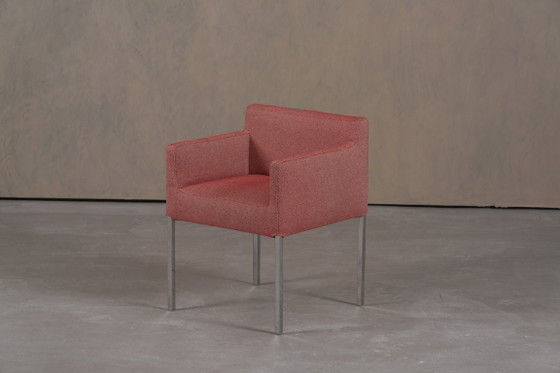 Image 1 of Sedie Ligne Roset in tessuto rosa, Francia, anni 2000, set da 2