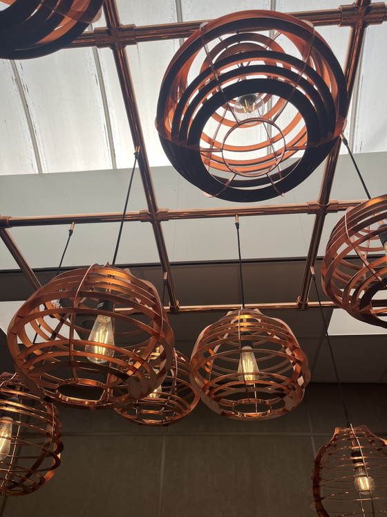 Lámpara de diseño hecha a mano – Lámparas colgantes, Metal (photo 2 of 6)