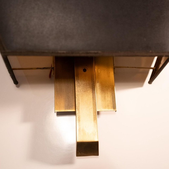 Applique Hollywood Regency in ottone dorato di Maison Charles per Deknudt, anni '70, Set di 2 – Metal (photo 6 of 18)