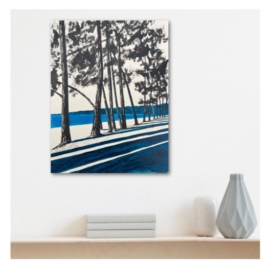 Image 1 of Tusche auf 250g Naturpapier.  Thema: cap Coz Format 40x30 cm.