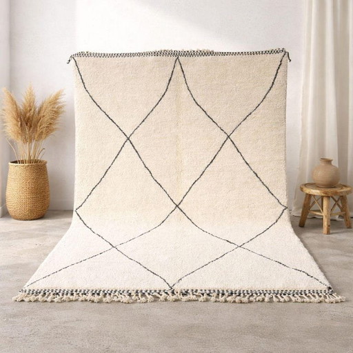 Berberteppich aus Naturwolle 200/300 – vloerkleden en tapijten, Wool