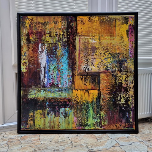 Frances Eckhardt - Abstrakte farbenfrohe Malerei 202205