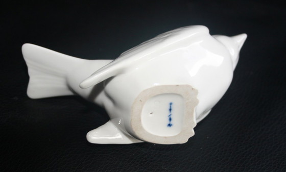 Image 1 of Figurine en porcelaine Moineau grondant – KPM Berlin