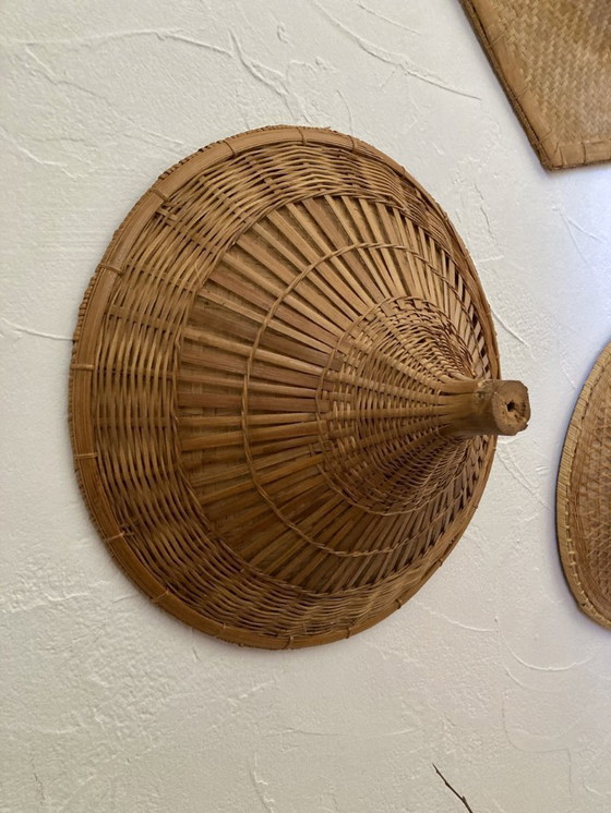 Image 1 of Colección de 7 sombreros tradicionales vietnamitas