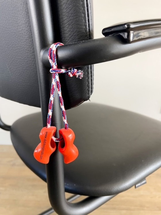 Image 1 of Gispen - Dutch Originals - zwart - buisframestoel