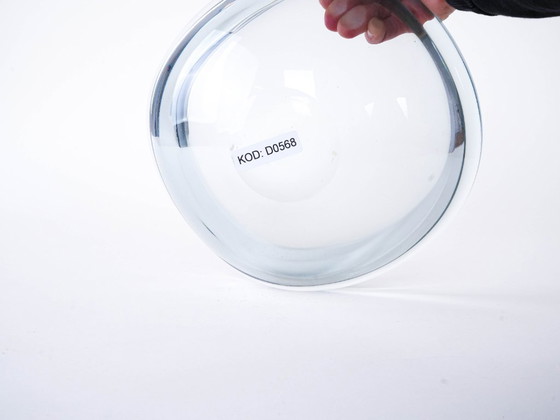 Image 1 of Bol de cristal, diseño danés, década de 1960, fabricado por Holmegaard.