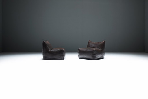 Rare and original vintage Le Bambole lounge chairs - Mario Bellini - B&B Italia