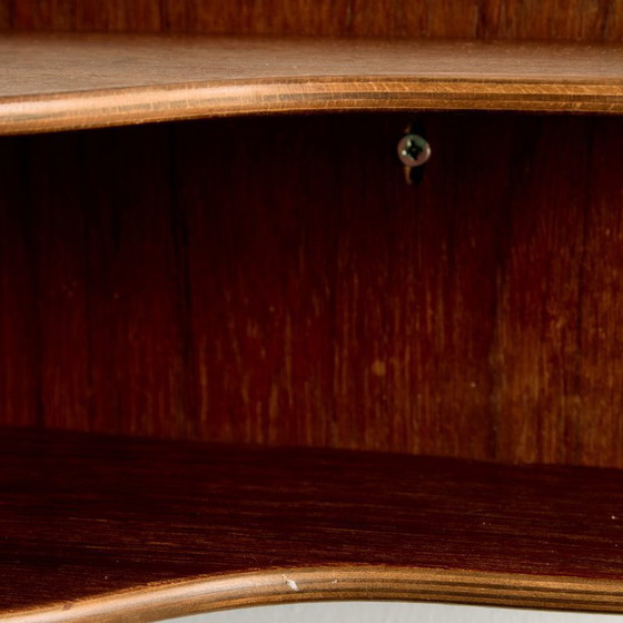 Image 1 of MK11811 Teakhouten zwevende nachtkastjes, set van 2