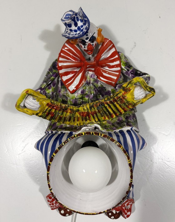 Applique in ceramica italiana Clown Anni '50 (photo 11 of 23)