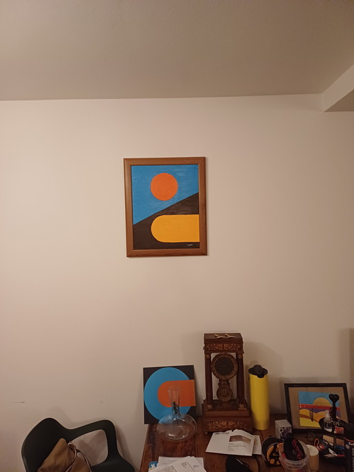 Schilderij H.P.Suasso