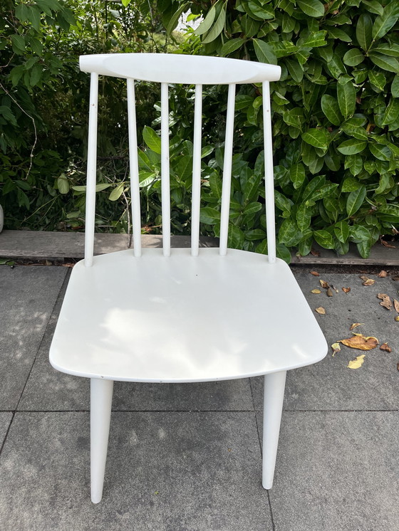 Image 1 of Folke Palsson Danish Mid Century Modern J 77 Chair by FDB Mobler