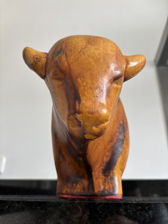 Bisonte/Toro Vintage Ruscha Keramik Kurt Tschörner Anni '60 – Oggetti decorativi, Ceramic (photo 4 of 7)
