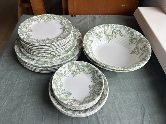 Image 1 of Bellissimo servizio da tavola Wood & Sons da 27 pezzi - Frutta Verde