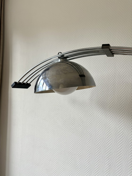 Image 1 of Art Deco, Machine Age, Arc lamp, Floor lamp