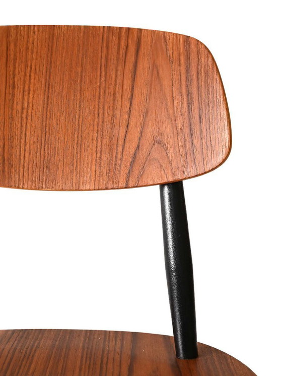 Image 1 of Sedia scandinava vintage con gambe nere