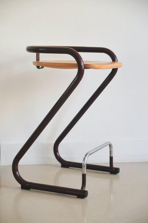 Image 1 of set x2 tabourets de bar Börge Lindau & Bo Lindekrantz