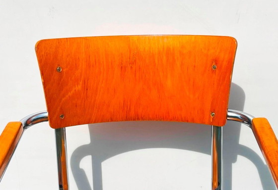 Image 1 of 3 vintage stoelen Mart Stam [ Bauhaus ] industrieel 1930s