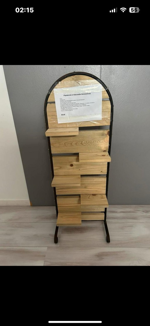 Présentoir pour déco de plantes 