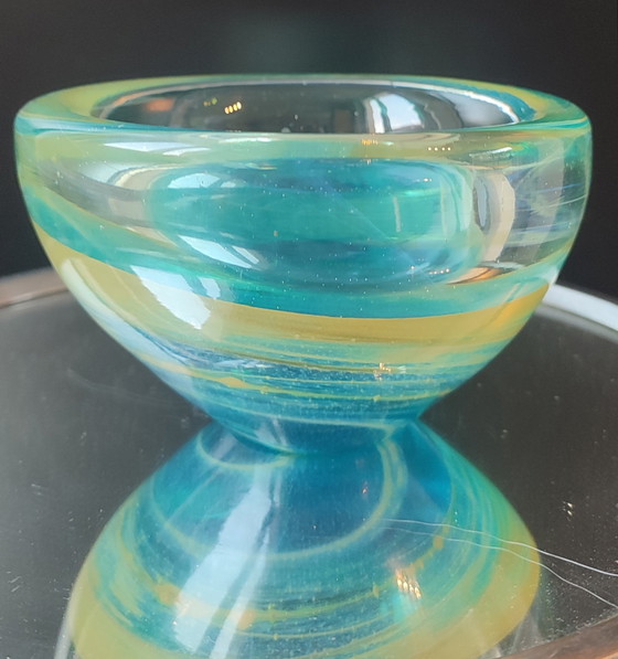 Image 1 of Mdina Glass Bowl, Maltese Art Craft.