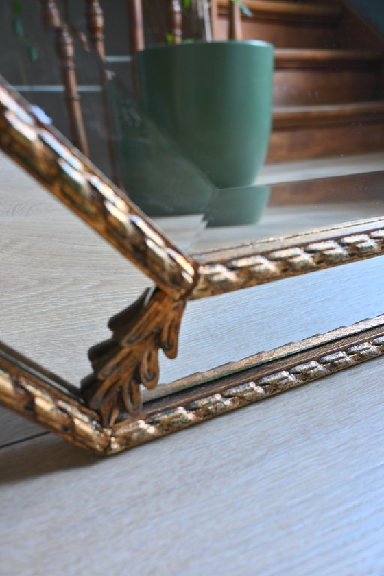 Image 1 of Octagonal Mirror Faceted with Mirror Edge