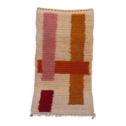 Berber wollen gangkleed, 300cm x 90cm