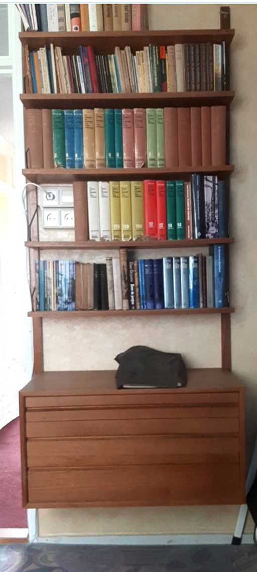 Bibliothèque Royal System avec tiroirs – wandkast, Wood, Metal